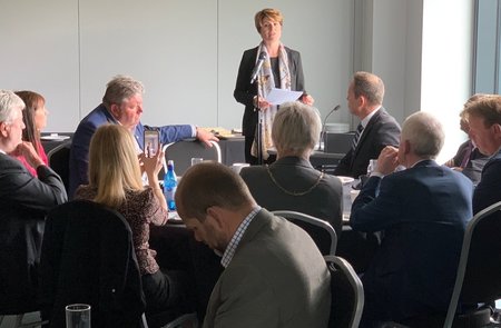 MP Emma Hardy speaks passionately on Hull & Humber issues at Chamber Expo 2019