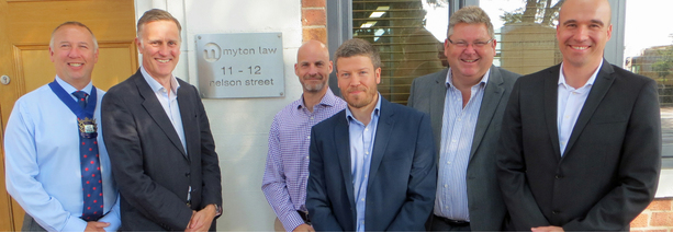 Chamber’s Shipping & Transport Committee visits Myton Law’s smart new offices