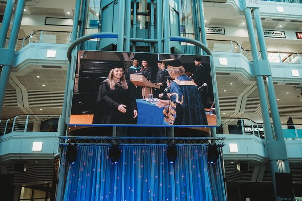 Shopping centre hosts celebration for Hull University 2019 graduates