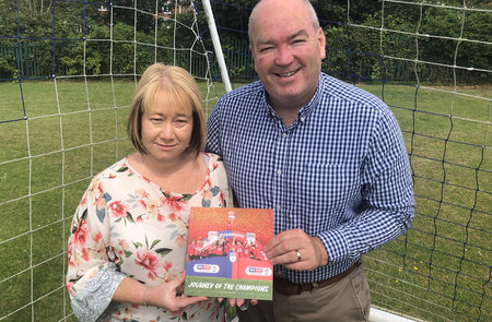 Printing the ‘Journey of the Champions’ for Lincoln City FC 