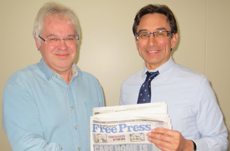 Bridlington Free Press editor updates members on paper’s progress and community role