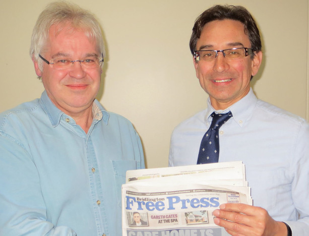 Bridlington Free Press editor updates members on paper’s progress and community role