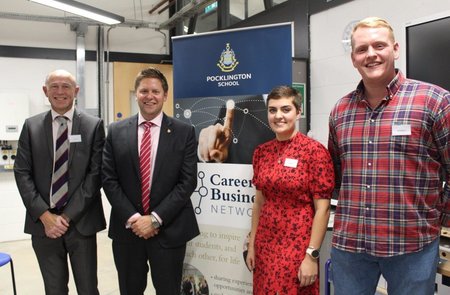 Creative entrepreneurs return to Pocklington School for Careers & Business Network event