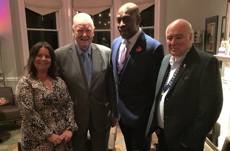 Frank Bruno packs a punch with strong message on mental health