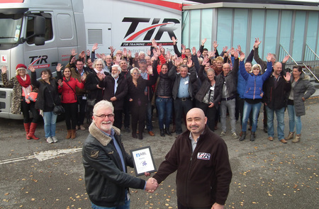 TIR hosts visit from Dutch driver training society