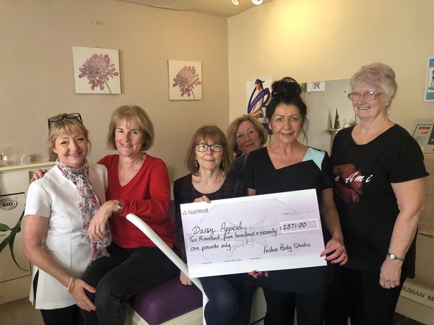 Inches and pounds add up to a weighty contribution to Daisy Appeal