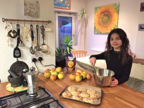 Teenager teams up with chefs at award-winning restaurant to showcase variety of Veganuary