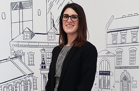  New team leader Stacey is delighted to step up the career ladder at Wilkin Chapman solicitors