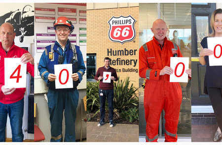 Phillips 66 Humber Refinery donates £40,000 to domestic abuse charities on north and south banks