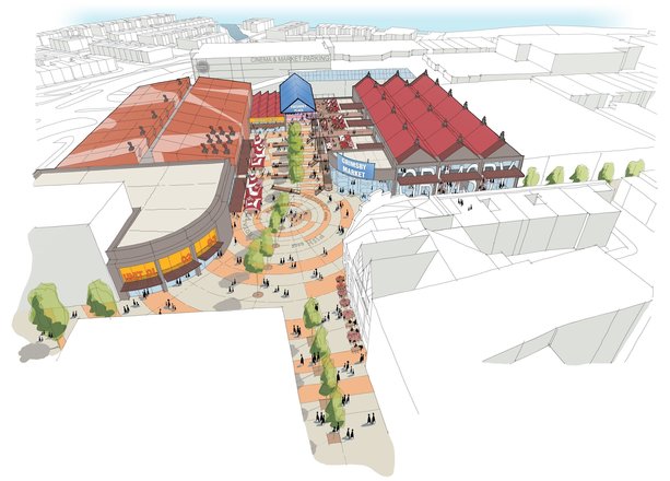 Vision for Grimsby's town centre future revealed