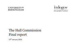 Hull Commission Round-table endorses report, calls for speedy resolution of new way forward for Hull and East Riding