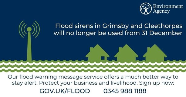 Grimsby and Cleethorpes flood sirens to be decommissioned