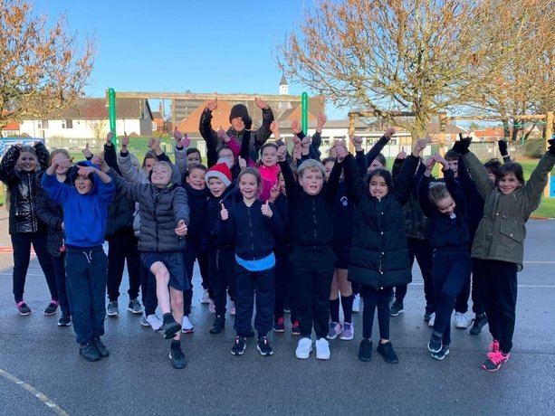 Run With It charity providing positivity to hundreds of school children