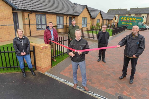 Final homes in £9m project complete