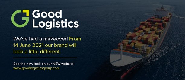 John Good Logistics Rebrands to Good Logistics and Reveals Bold New Identity.   