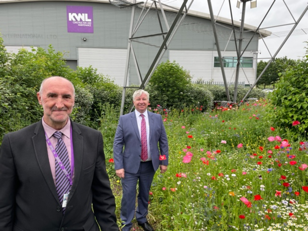 Attracting wildlife pollinators to Kingswood offices