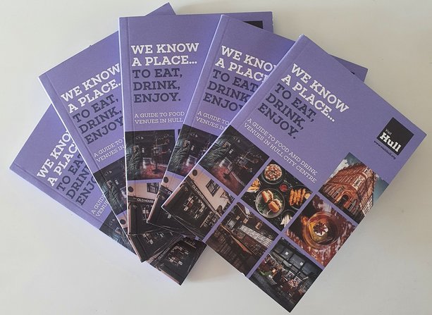 Food and drink brochure will boost city centre hospitality sector