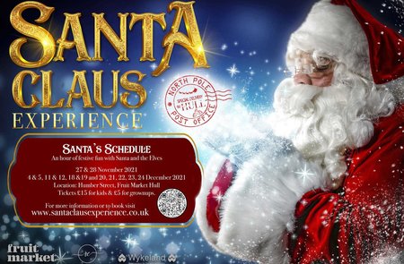 Magical Santa Claus experience comes to the Fruit Market this Christmas!