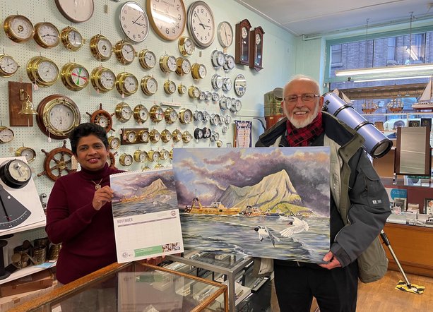 Viola Trust launches Hull Task Force calendar to commemorate 40 years since the Falklands War
