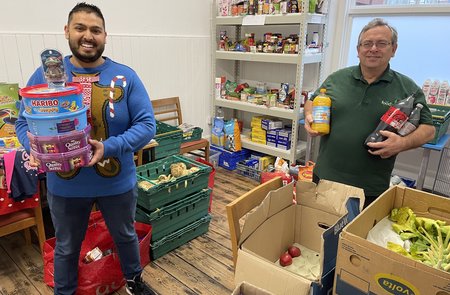 Food bank hopes building society donation will trigger further support