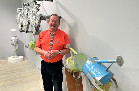 Gallery gets back to work with cosmic collection of sculpture and printmaking