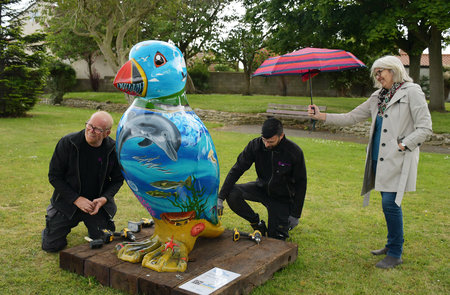 First puffins unveiled as part of East Yorkshire animal sculpture trail