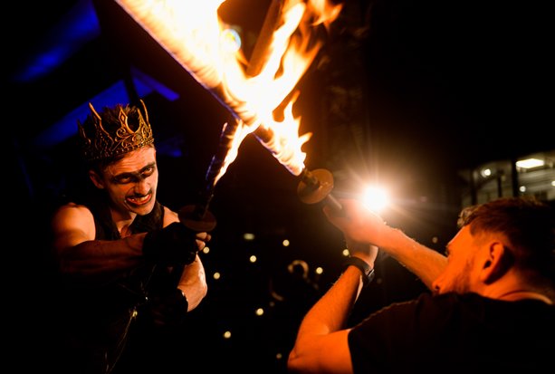 Spectacular fire circus show to light up Stage @TheDock