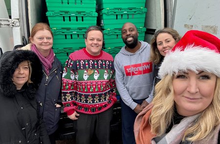 Law Firm Feeds 460 Families in Need this Christmas 