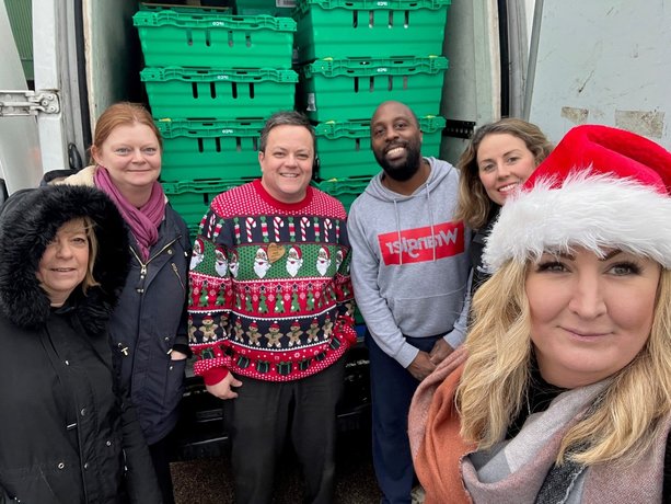 Law Firm Feeds 460 Families in Need this Christmas