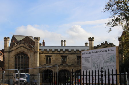 Andrew Jackson Advises on Development of York Minster Refectory Restaurant 