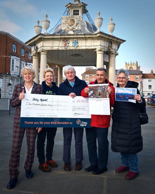 Civic Society snaps Beverley from the air to raise funds for Daisy Appeal