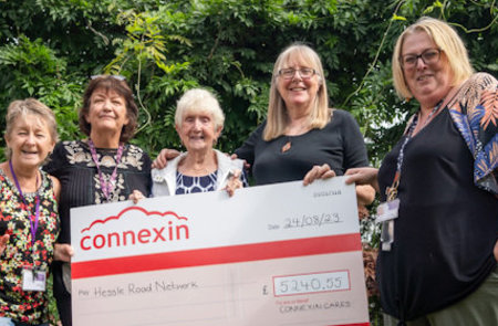 Connexin Cares donates £50K to local charities 