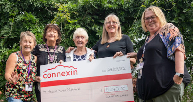 Connexin Cares donates £50K to local charities 