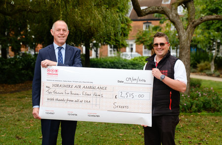 Chamber Patron raises money for Air Ambulance