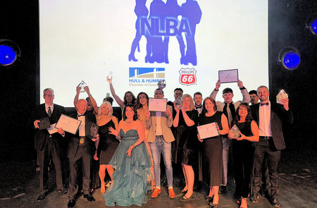 Businesses celebrate success at NLBA as town’s MP praises British Steel and Chamber’s Super Trooper at Scunthorpe’s Baths Hall