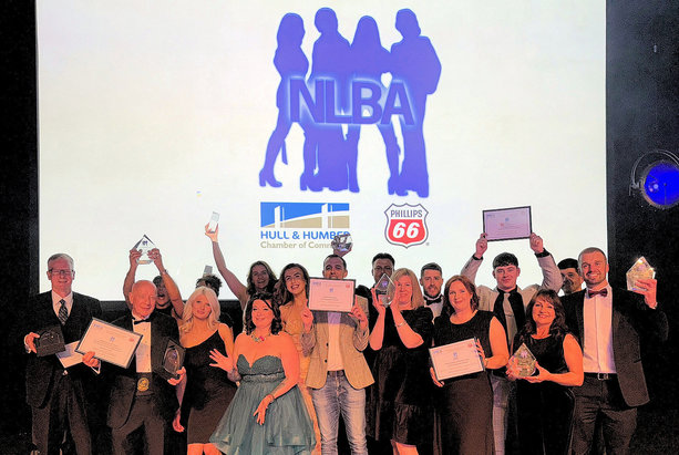 Businesses celebrate success at NLBA as town’s MP praises British Steel and Chamber’s Super Trooper at Scunthorpe’s Baths Hall