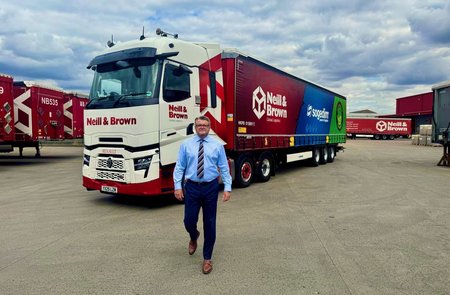 On track: Neill & Brown rolls out UK–Italy rail freight
