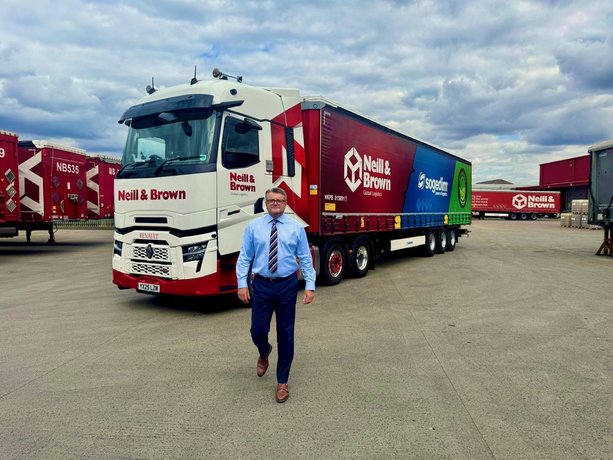 On track: Neill & Brown rolls out UK–Italy rail freight