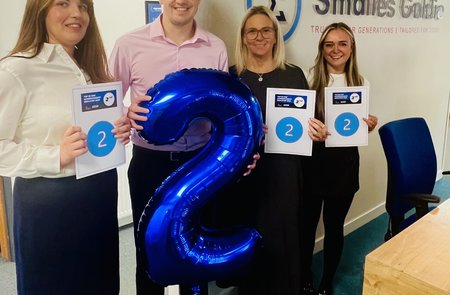 Smailes Goldie climbs to second in UK’s Top 50 SME Apprenticeship Employers 2025
