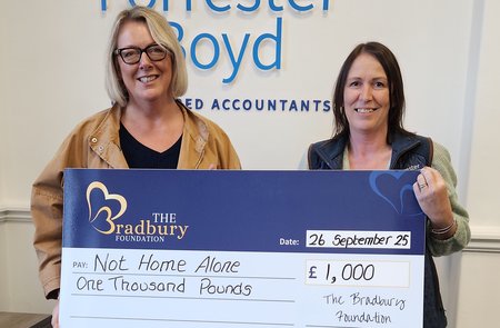 Not Home Alone project benefits from Bradbury Foundation Grant