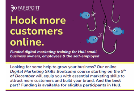 Digital Marketing training courses available for businesses in Hull
