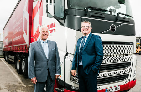 Logistics firm drives forward with new managing director
