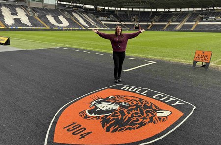 Katie to tell skills and training event how passion for people  helped her achieve career goals at MKM Stadium