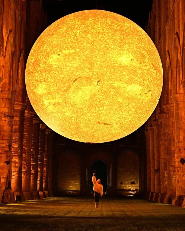  Here comes the Sun! Luke Jerram’s ‘Helios’ will rise at Grimsby Minster this April