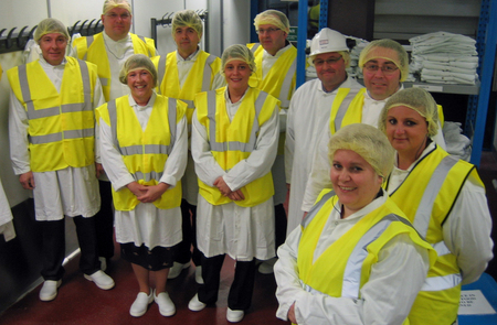 Chamber members get a taste of life on the factory floor