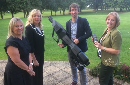 East Yorkshire engineer unveils drone capture device