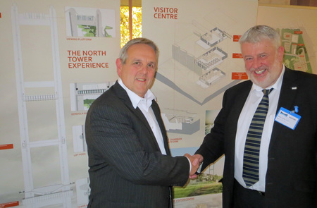 Strong Chamber backing for Humber Bridge Experience scheme