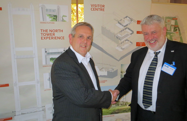 Strong Chamber backing for Humber Bridge Experience scheme