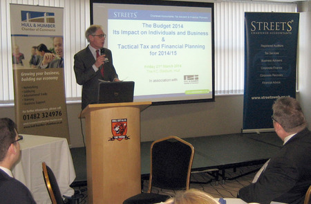 Chamber hosts Budget Breakfast with Streets Chartered Accountants