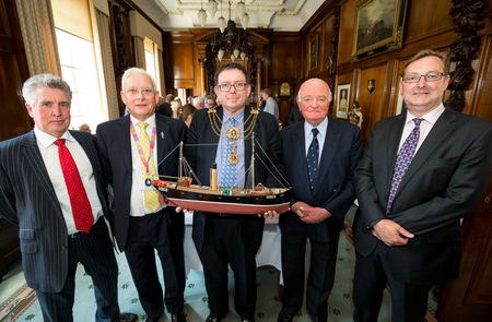 Fishing firms reunited at Viola trawler reception